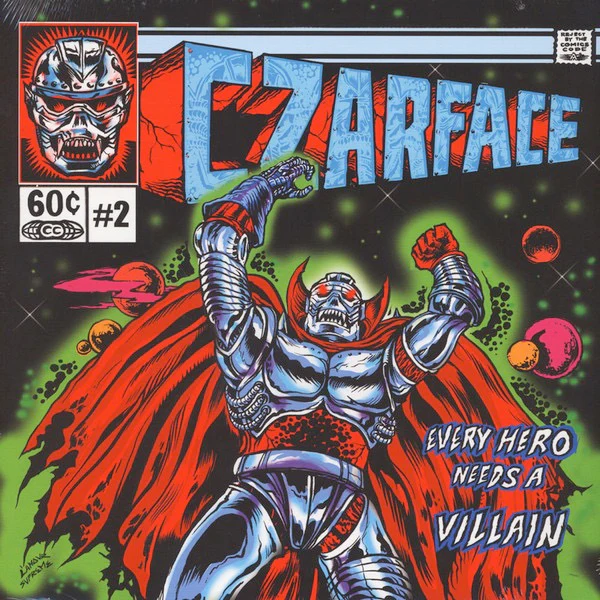 CZARFACE, Every Hero Needs A Villain (Brick Records; BRK-153-LP, US Reissue) 2xLP VG+/VG