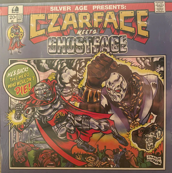 CZARFACE, GHOSTFACE, Czarface Meets Ghostface (Silver Age; SIL 007-LP, US 2019, Red Vinyl) LP VG+/VG+