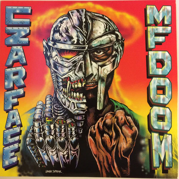 CZARFACE, MF DOOM, Czarface Meets Metal Face (Silver Age; SIL003LP, US 2018, Poster, Grern & Blue Vinyl. No CD or T Shirt.) 2xLP VG+/VG