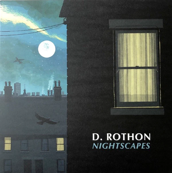 D. ROTHON, Nightscapes (Clay Pipe Music - Nightscapes label; pipe 019, UK 2018, Inner, Dusk Blue Vinyl, Limited edition of 300 / Download Code) LP VG+/VG+