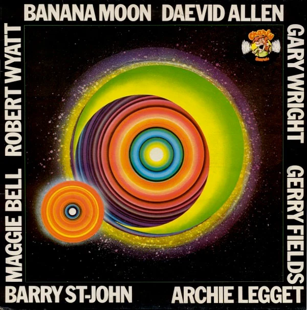 DAEVID ALLEN, Banana Moon (Charly; CR 30165, UK Reissue, Gatefold) LP VG/VG