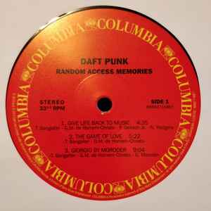 DAFT PUNK, Random Access Memories (Sony; 88883716861, Europe 2017 Reissue, Gatefold, Booklet) 2xLP NEW/NEW - Image 3