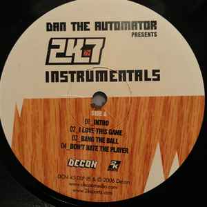 DAN THE AUTOMATOR, 2K7 Instrumentals (Decon; DCN 45 DLP, US 2006) 2xLP VG/VG - Image 3