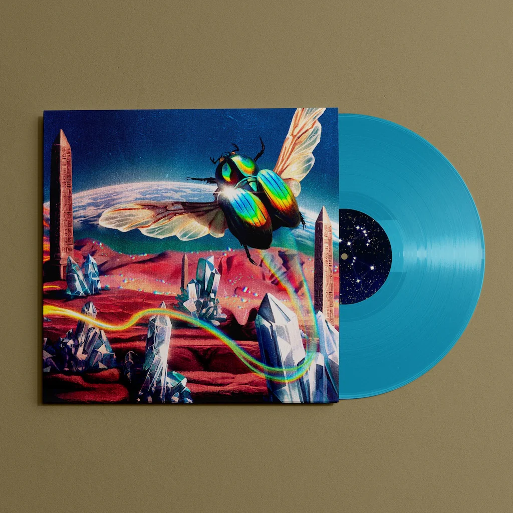 DANGER MOUSE & JEMINI, Born Again (Lex Records; LEX179LPX3, Europe 2026 Reissue, Gatefold, Inner, Pacific Blue Vinyl) LP NEW/NEW - Image 2