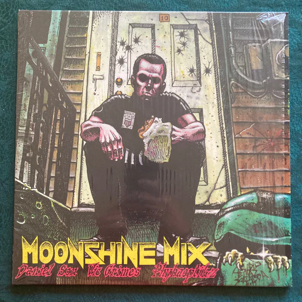 DANIEL SON, VIC GRIMES, PHYBAOPTIKZ, Moonshine Mix (Tuff Kong Records; TKR053, Italy 2019) LP VG/VG