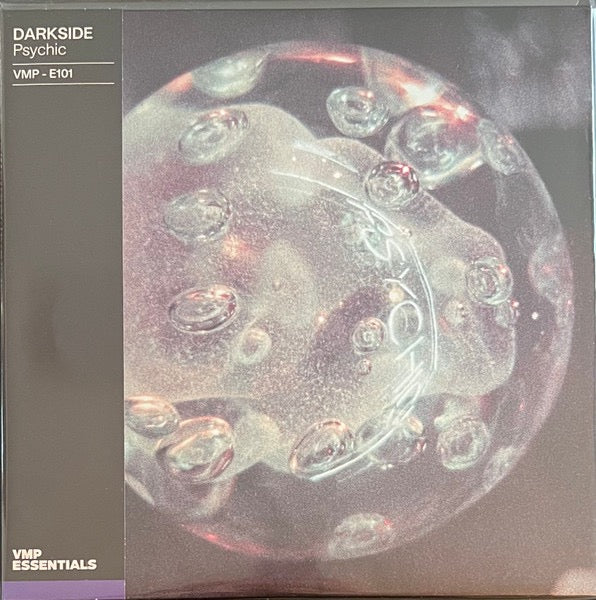 DARKSIDE, Psychic (Other People / Vinyl Me, Please; OP003, US 2021 Reissue, 2 Inners & Booket, Poster, Blue/White Marble (Crystal Ball) Vinyl, with Obi, Nicolas Jaar) 2xLP VG+/VG+