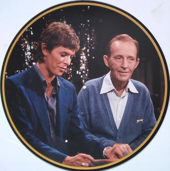 DAVID BOWIE & BING CROSBY, Peace On Earth / Little Drummer Boy (Primary Wave Music; 792755872369, US 2025, Die Cut Sleeve, Picture Disc) 12" NEW/NEW - Image 3