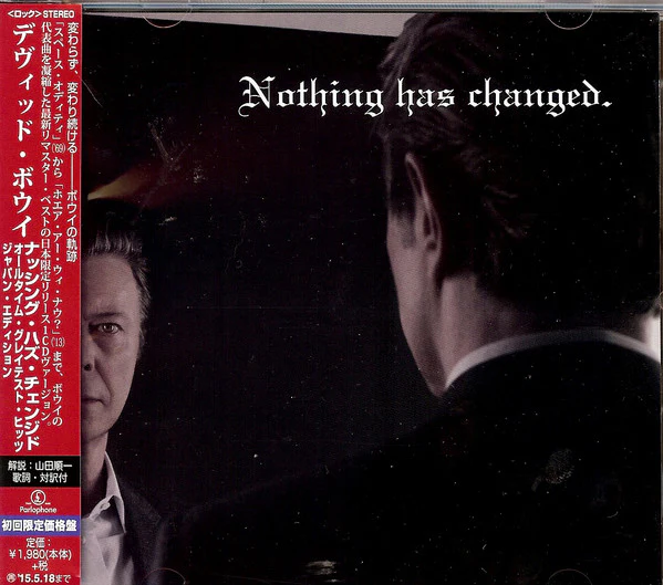 DAVID BOWIE, Nothing Has Changed (Parlophone; WPCR-16186, Japan 2014, Jewel Case, Booklet) CD VG+/VG+