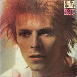DAVID BOWIE, Space Oddity (RCA Black; LSP-4813, UK 1980s Reissue, Poster, Mainman Logo On Rear Of Sleeve) LP G+/VG+
