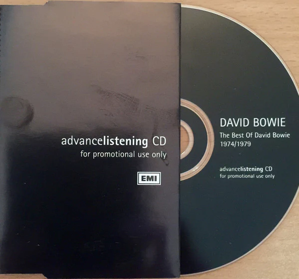 DAVID BOWIE, The Best Of Bowie 1974-1979 (EMI; CDPP048, UK 1998, Promo, CDs Case, Advance Listening CD - For Promotional Use Only) CD VG+/VG+