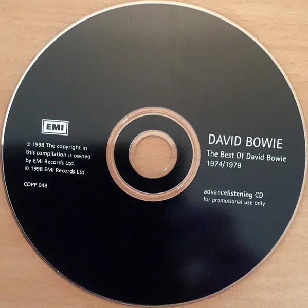 DAVID BOWIE, The Best Of Bowie 1974-1979 (EMI; CDPP048, UK 1998, Promo, CDs Case, Advance Listening CD - For Promotional Use Only) CD VG+/VG+ - Image 3