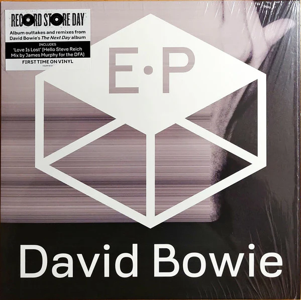 DAVID BOWIE, The Next Day Extra EP (Columbia; 19439978101, Europe 2022 Reissue, Picture Sleeve, Inner) 12" VG/VG