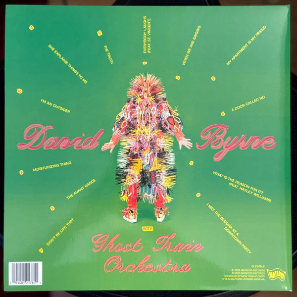 DAVID BYRNE, Who Is The Sky? (Matador; OLE2178LP, Worldwide 2025, Gatefold, Inner, Poster, Black Vinyl) LP NEW/NEW - Image 2