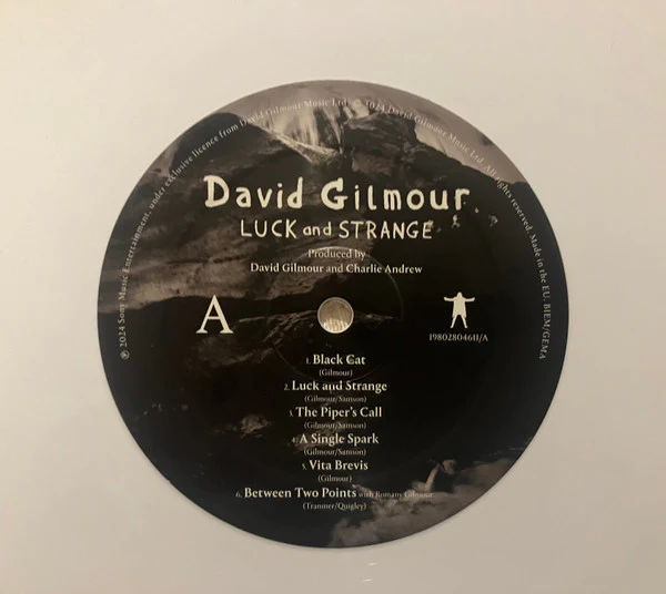 DAVID GILMOUR, Luck And Strange (Sony Music; 19802804621, UK & Europe 2024, Gatefold, Insert, Stereo, White, Alternative Cover) LP EX/EX - Image 3