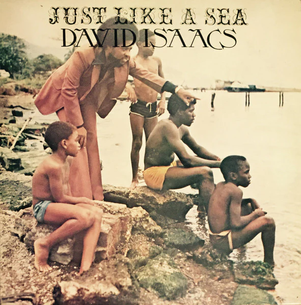 DAVID ISAACS, Just Like A Sea (Steppers; , Jamaica 1970s, Cardboard sleeve) LP VG/G