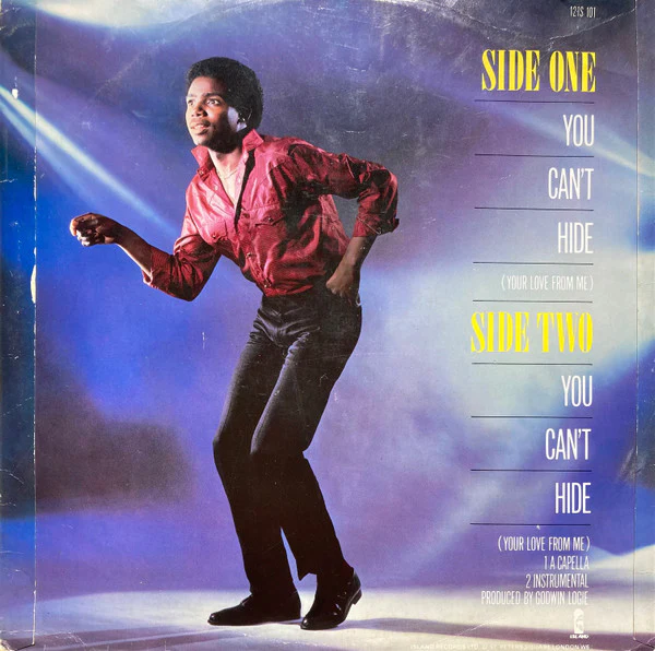DAVID JOSEPH, You Can't Hide (Your Love From Me) (Island; 12IS101, UK 1983, Picture Sleeve) 12" G+/VG+ - Image 2