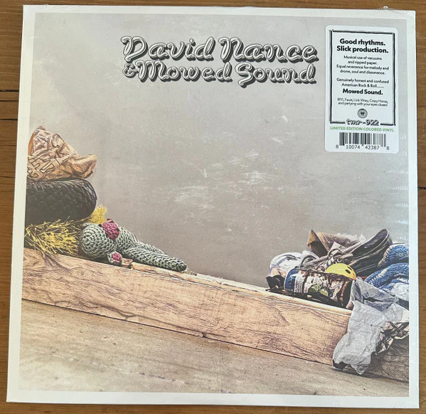 DAVID NANCE & MOWED SOUND, David Nance & Mowed Sound (Third Man Records; TMR-922, US 2023, Insert, Green Vinyl) LP EX/EX