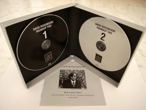 DAVID ROSENBOOM, Roundup Two (Selected Music With Electro-Acoustic Landscapes (1968-1984)) (Art Into Life; Art into Life 001, Japan 2012, Box Set, Booklet) 2xCD VG+/VG+ - Image 2
