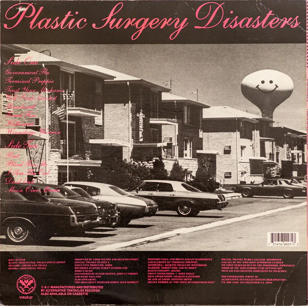 DEAD KENNEDYS, Plastic Surgery Disasters (Alternative Tentacles; VIRUS 27, US , Booklet) LP VG/VG+ - Image 2