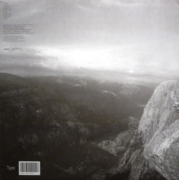 DEAF CENTER, Pale Ravine (Type; TYPE009V, UK 2005, Insert) LP VG/VG+ - Image 2