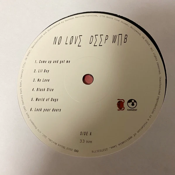 DEATH GRIPS, No Love Deep Web (Third Worlds; 2537531776, US 2020, Outer Black Plastic Sleeve, Sealed With a Sticker, Insert), SALE - Up to 50% Off the Original Price  LP NEW/NEW - Image 3