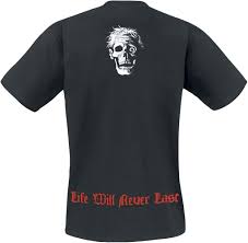 DEATH, Life Will Never Last T-Shirt L (, UK ) Accessories NEW/NEW - Image 2