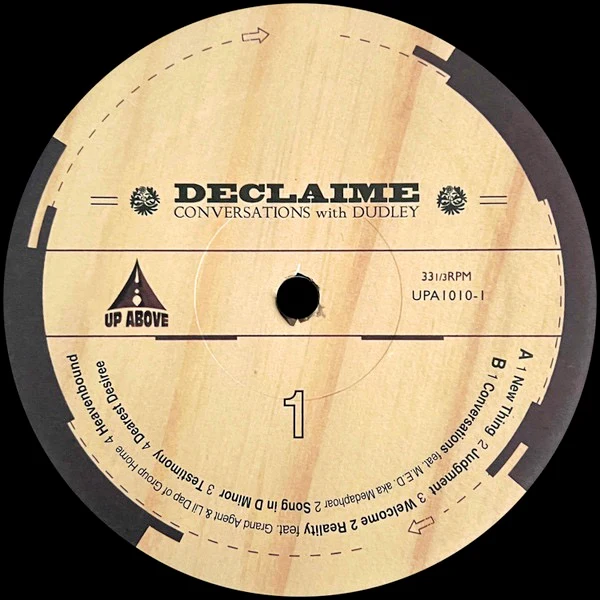 DECLAIME, Conversations with Dudley (Up Above; UPA 1010-1, US 2004) 2xLP VG/VG - Image 3
