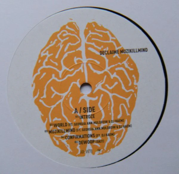 DECLAIME, Muzikillmind (Asfalt Records; AR-W78, Poland 2009) 12" VG+/VG+ - Image 3