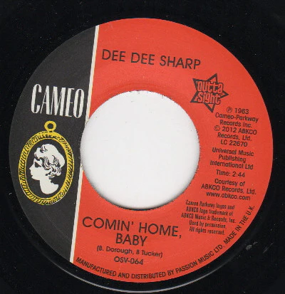 DEE DEE SHARP, Comin' Home Baby / Standing In The Need Of Love (Cameo; OSV-064, UK 2012, Company Sleeve) 7" EX/EX