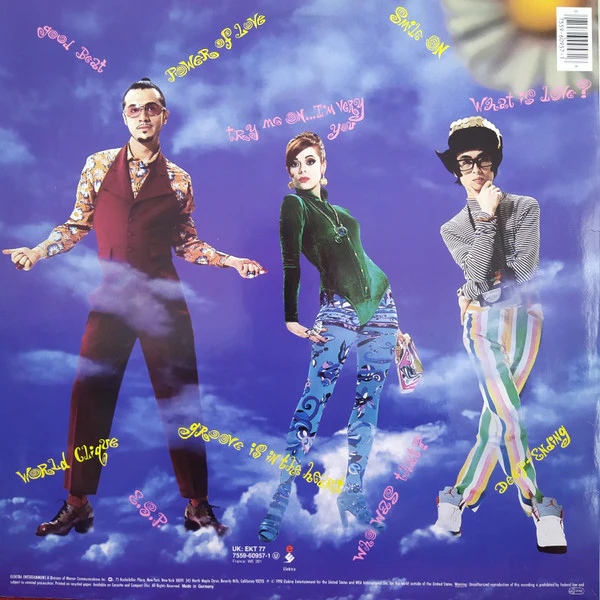 DEEE-LITE, World Clique (Elektra; 7559-60957-1, Europe 1990, Inner) LP VG+/VG - Image 2