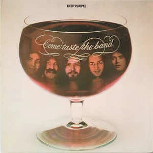 DEEP PURPLE, Come Taste the Band (Purple; TPSA7515, UK 1975, Laminated Gatefold Sleeve, Inner) LP VG+/VG