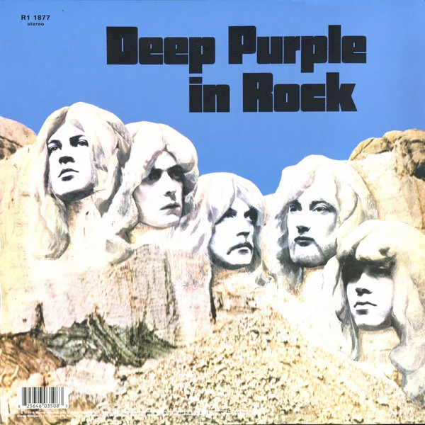 DEEP PURPLE, Deep Purple In Rock (Warner Records; R1 1877 / 825646035083, Europe 2020 Reissue, Gatefold, 180 Gram Half Speed Mastered Vinyl) LP VG+/VG+ - Image 2