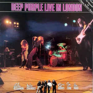 DEEP PURPLE, Live In London (Harvest; SHSP 4124, UK 1982, Inner) LP VG/VG