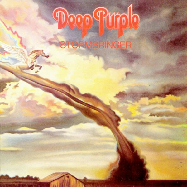 DEEP PURPLE, Stormbringer (Purple; TPS3508, UK 1974, Garrod & Lofthouse Sleeve, 1st Pressing - A1U/B1U Matrix - No EMI Logo) LP VG/G+