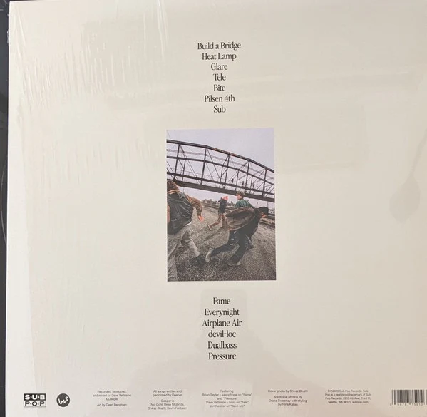 DEEPER, Careful! (Sub Pop; SP 1591, Europe 2023, Limited Edition, Neon Orange Vinyl), SALE - Up to 50% Off the Original Price 2xLP NEW/NEW - Image 2