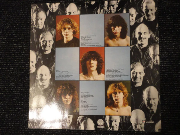 DEF LEPPARD, High 'N' Dry (Vertigo Spaceship; 6359 045, Netherlands 1981, Inner) LP VG+/G+ - Image 2