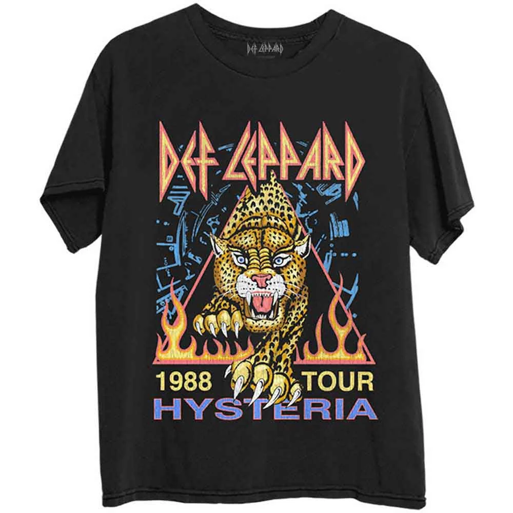 DEF LEPPARD, Hysteria 1988 tour T-Shirt M (; DEFLTS24MB02, UK ) Accessories NEW/NEW