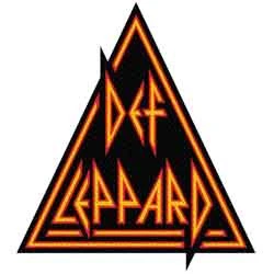 DEF LEPPARD, Logo Patch (, UK ) Accessories NEW/NEW