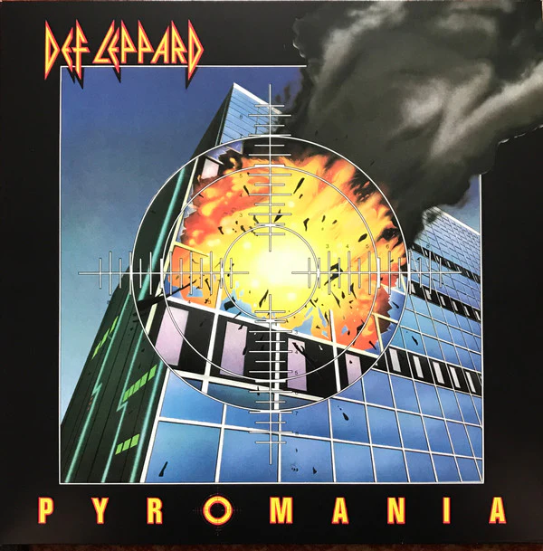 DEF LEPPARD, Pyromania - 40th Anniversary Edition (Universal Music Recordings; 5839888,  , Gatefold, 2 Inners, Blue and Yellow 180g Vinyl) 2xLP EX/EX
