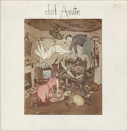 DEL AMITRI, Del Amitri (Chrysalis ; CHR 1499, UK 1985, Embossed Textured Sleeve, Booklet) LP VG+/VG+