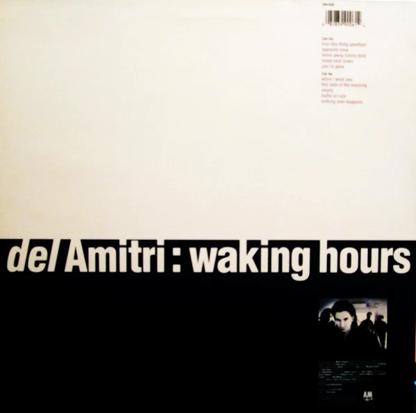 DEL AMITRI, Waking Hours (A&M Records; AMA 9006, Europe 1990 Reissue, Inner) LP VG/VG+ - Image 2