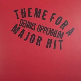 DENNIS OPPENHEIM, Theme For A Major Hit (Slowscan; Vol 32, Netherlands 2016 Reissue, Gatefold) 2xLP VG/VG+