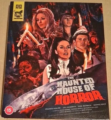 DENNIS PRICE, FRANKIE AVALON, The Haunted House of Horror (88 Films; , UK 2024, Slipcase, Booklet) Blu-Ray VG+/VG+