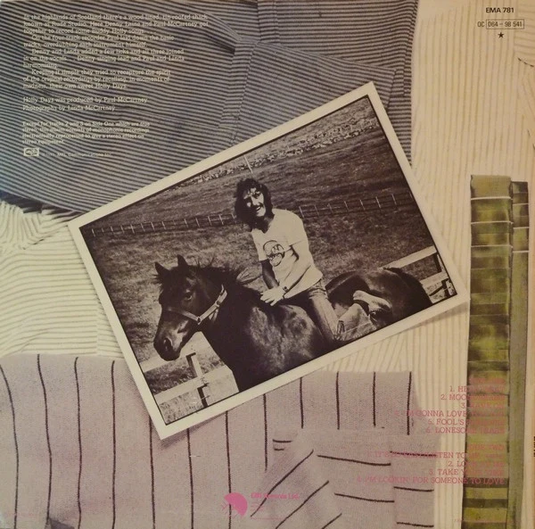 DENNY LAINE, Holly Days (EMI; EMA 781, UK 1977, Inner), SALE - Up to 50% Off the Original Price  LP VG/VG - Image 2