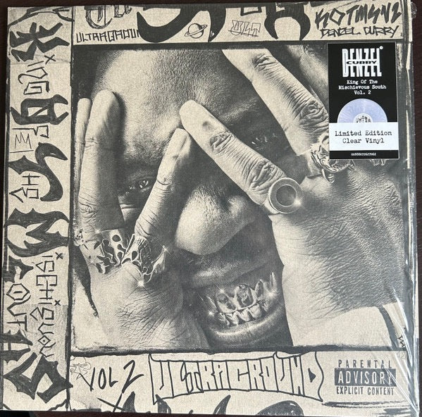 DENZEL CURRY, King Of The Mischievous South Vol. 2 (Universal Music; none, Europe 2024, Inner, Clear Vinyl) LP EX/EX