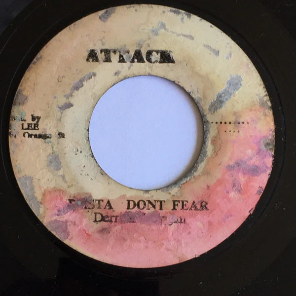 DERRICK MORGAN, Rasta Don't Fear (Attack; , Jamaica 1974) 7" /VG