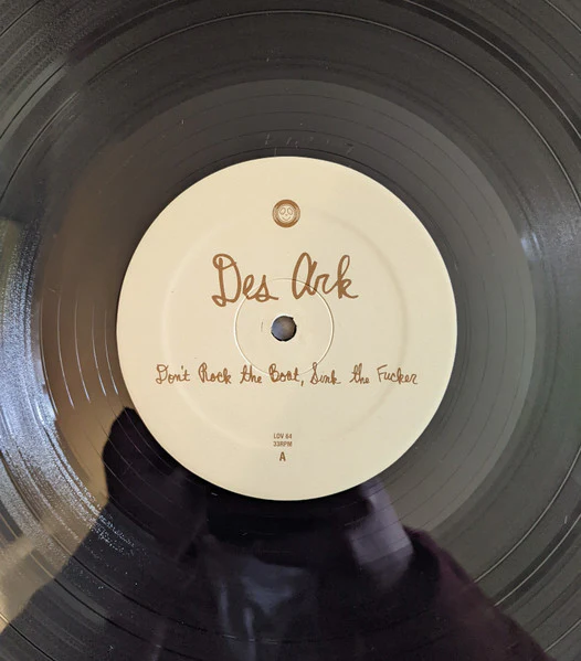 DES ARK, Don't Rock The Boat, Sink The Fucker (Lovitt Records; LOV064, US 2011, Inner) LP EX/EX - Image 3