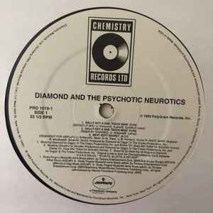 DIAMOND* AND THE PSYCHOTIC NEUROTICS, Sally Got A One Track Mind/ 	Best Kept Secret (Chemistry Records Ltd; PRO 1019-1,  2003 Reissue), SALE - Up to 50% Off the Original Price  12" /VG