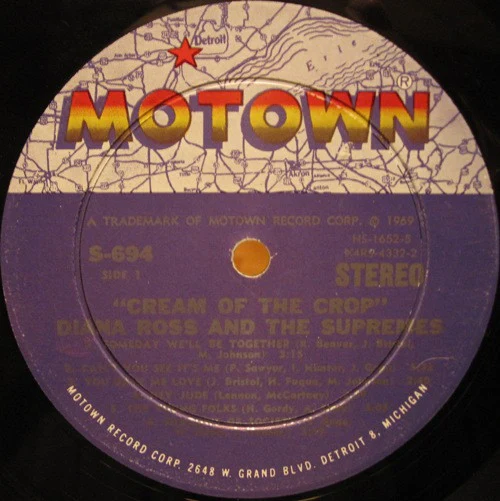 DIANA ROSS & THE SUPREMES, Cream Of The Crop (Motown; MS 694, US 1969) LP VG/VG - Image 3