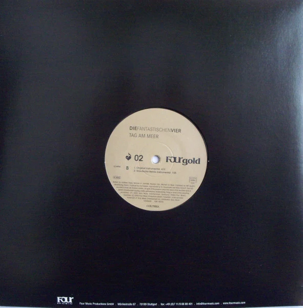 DIE FANTASTISCHEN VIER, Tag Am Meer (Four Music; FOR 1002 6, Germany 2000 Reissue), SALE - Up to 50% Off the Original Price  LP VG/G+ - Image 2